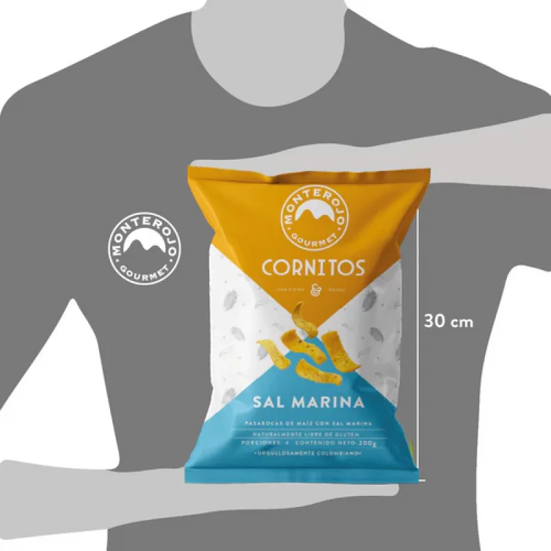 Cornitos Monte Rojo Sal Marina x 200 g