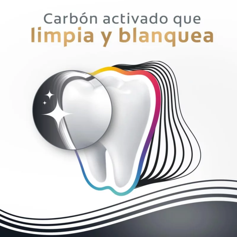 Crema Colgate Total 12  3 x 75 ml Carbon Activado