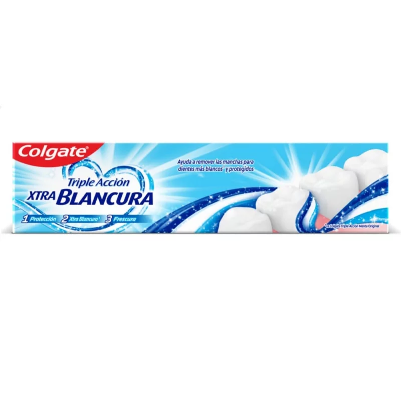 Crema Colgate Triple Accion Extra White x 150 ml