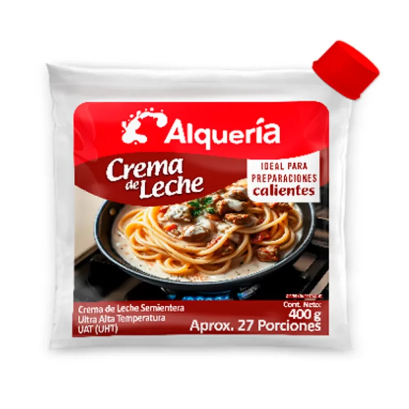 Crema De Leche Alqueria Alta Temperatura x 400 g