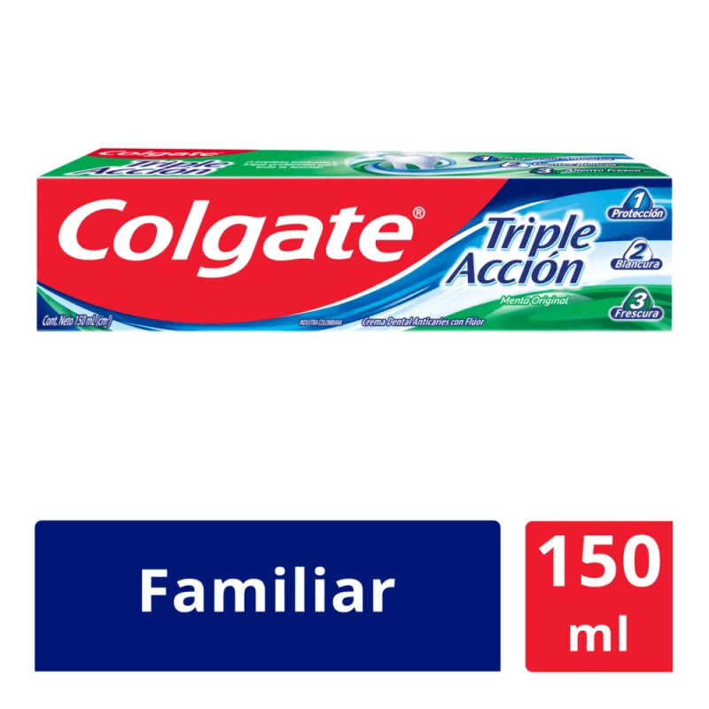 Crema Dental Colgate Triple Acción 150 ml