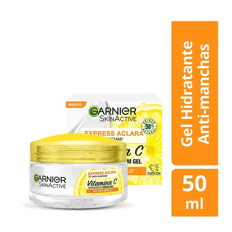 Crema Gel Garnier Hidratante Aclara Serum x 50 ml