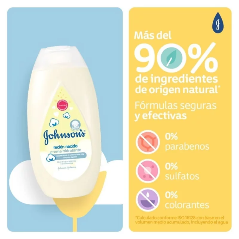 Crema Gel Johnson Baby 200 ml Recién Nacido