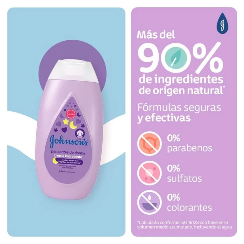 Crema Johnson Antes De Dormir x 400 ml