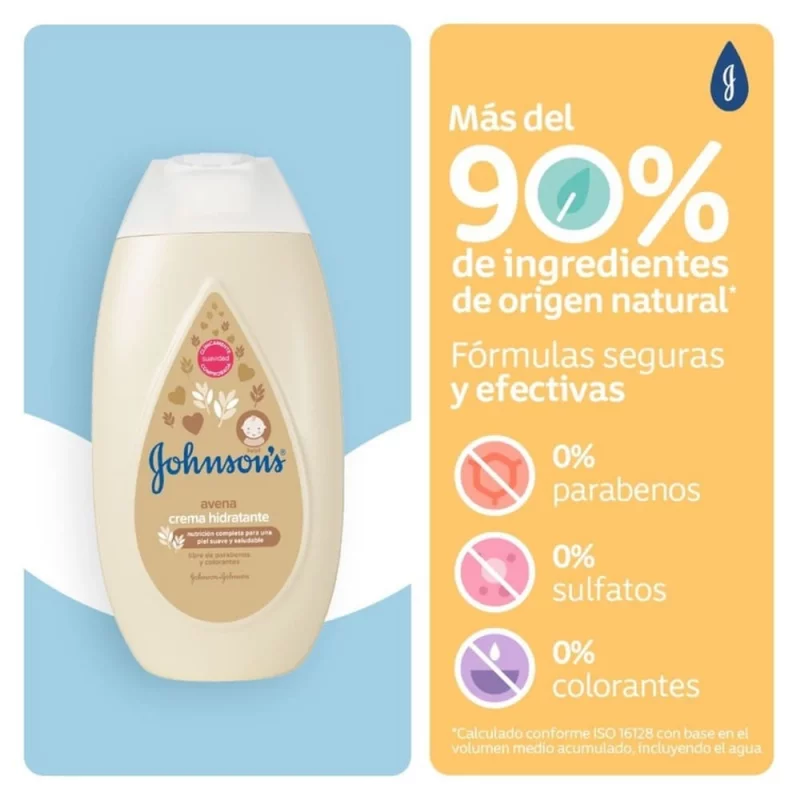 Crema Johnson Avena 800 ml