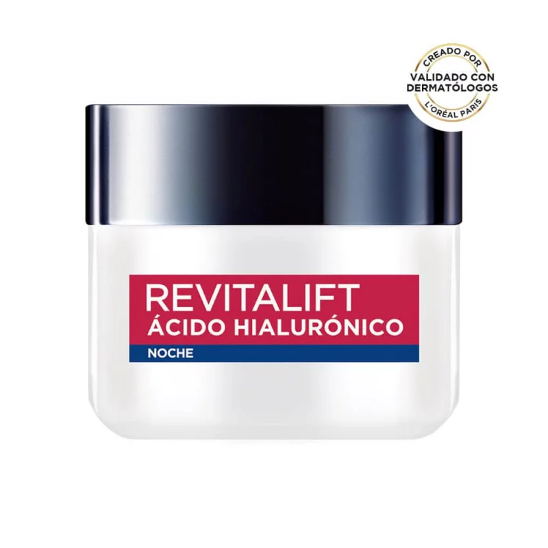 Crema Loreal Noche Revitalift x 50 ml Acido Hialuron