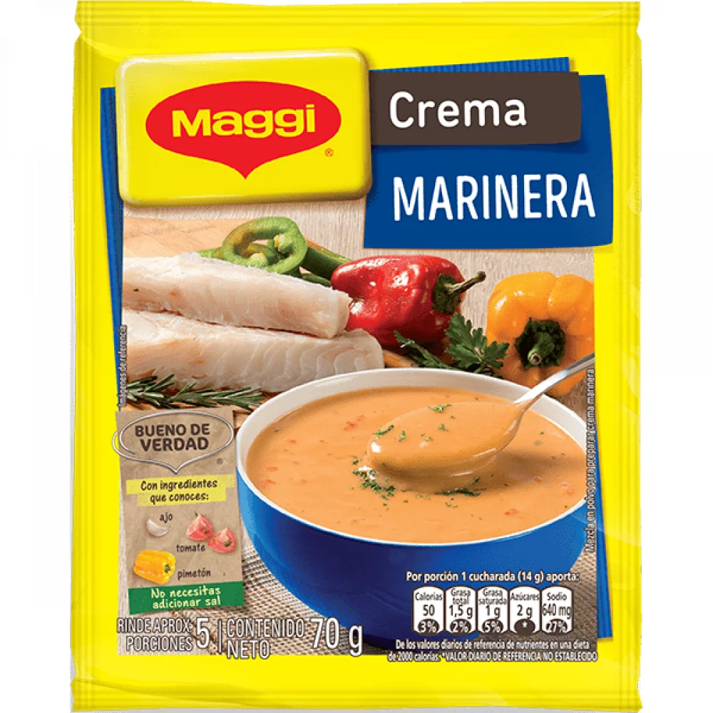Crema Maggi Gourmet Marinera 70 g