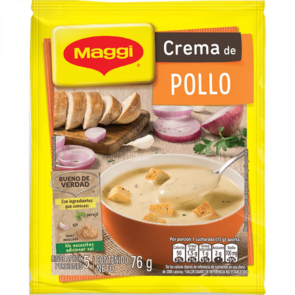 Crema Maggi Gourmet Pollo 76 g