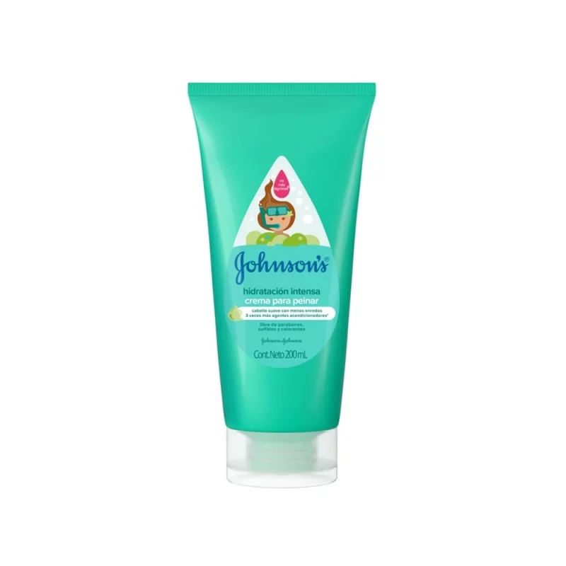 Crema Para Peinar Johnson 200 ml Hidratación Intensa