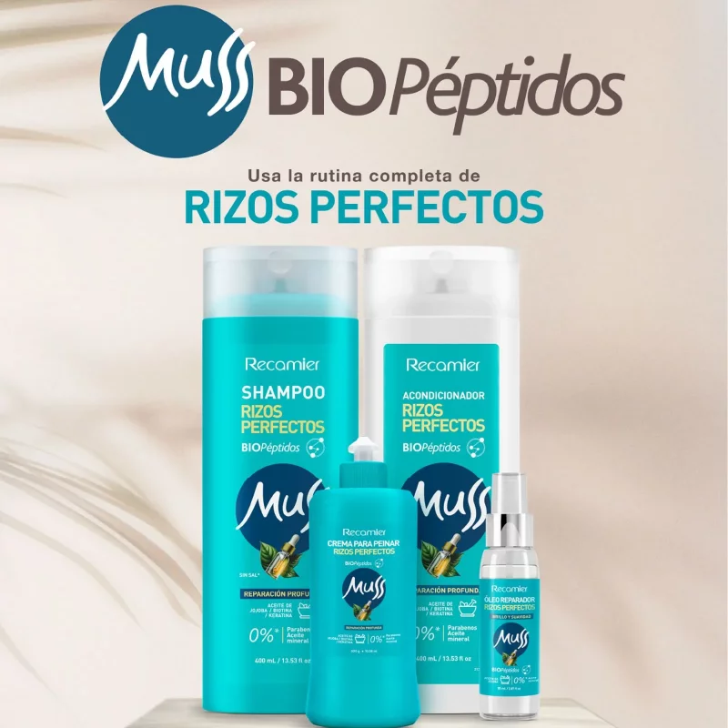 Crema Para Peinar Muss Rizos Perfectos x 300 ml