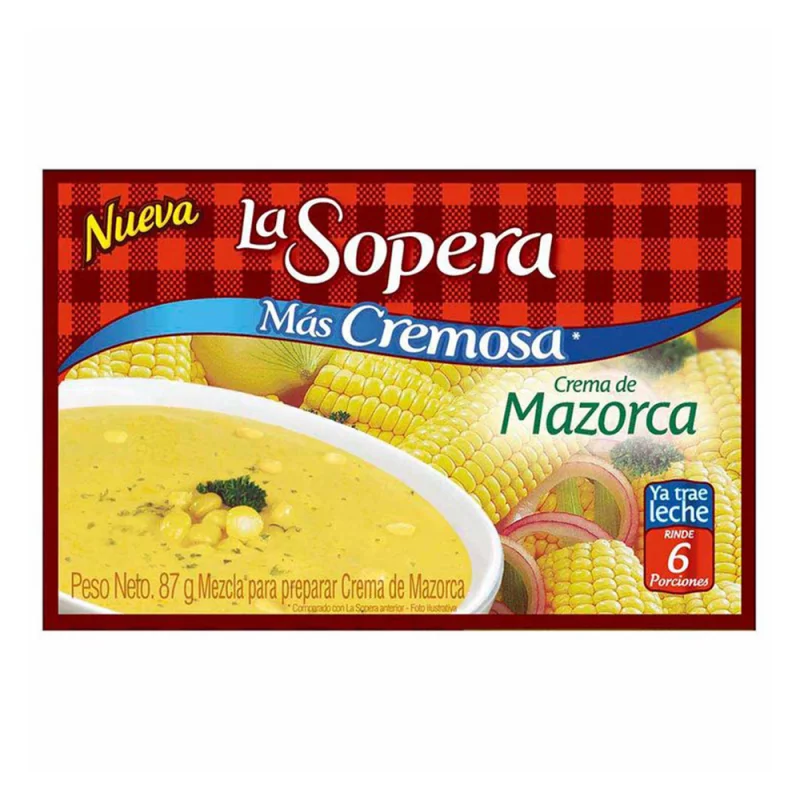 Crema Sopera Mazorca 6 Porciones 79 g