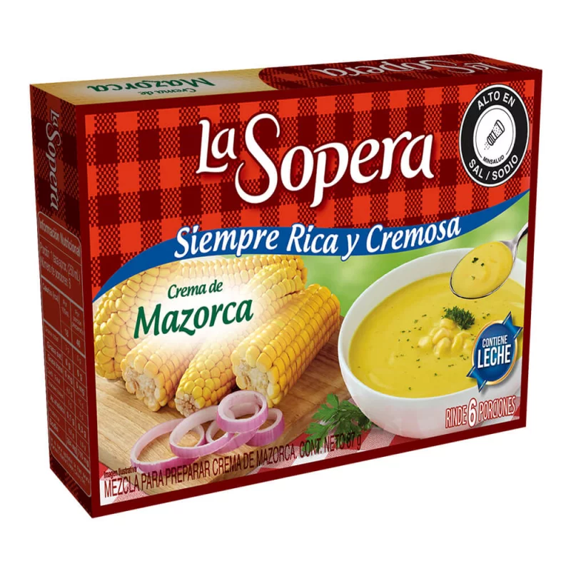 Crema Sopera Mazorca 6 Porciones 79 g