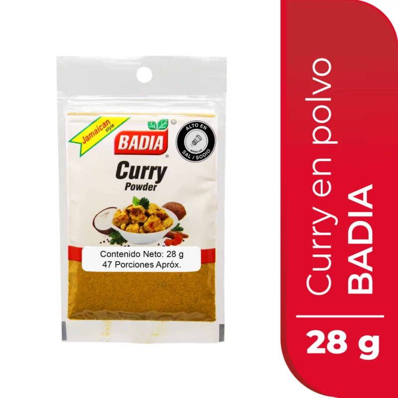 Curry En Polvo Badia x 28 g