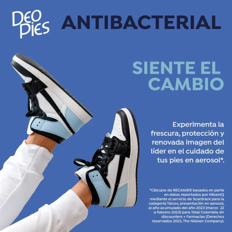 Deo Pies Antibacterial x 180 ml