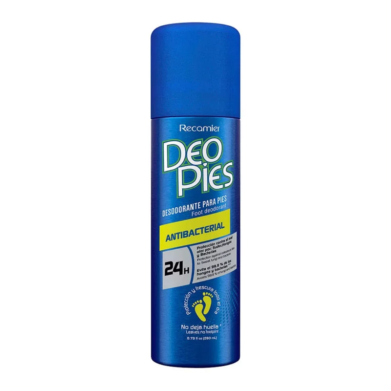 Desodorante Pies Deo Pies Antibacterial Spray 260 ml - Clean Queen