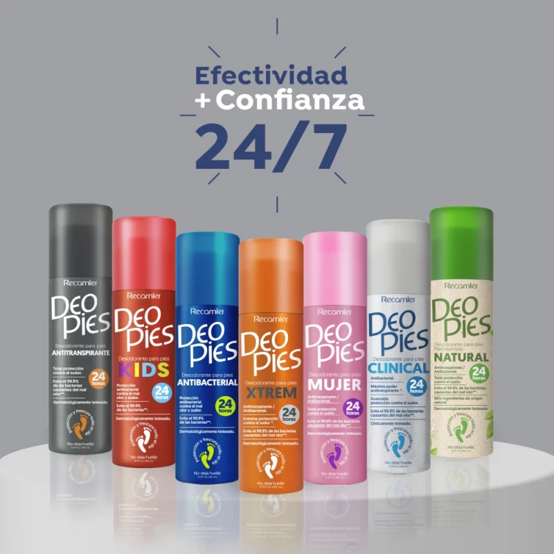 Deo Pies Clinical 2 x 260 ml Precio Especial
