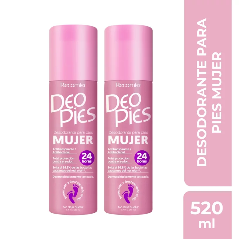 Deo Pies Mujer Precio Especialecial Duo x 260 ml