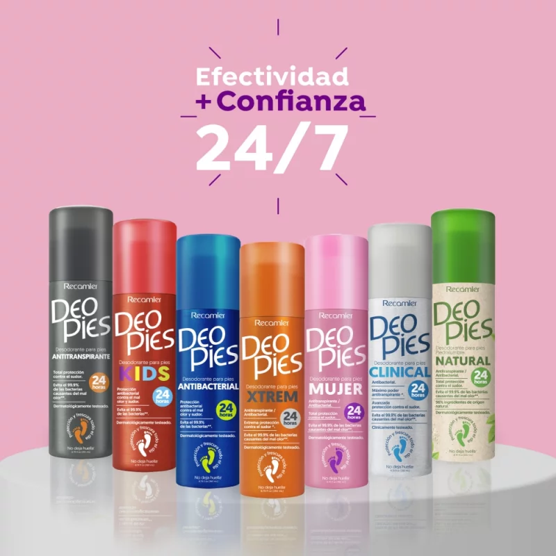 Deo Pies Mujer Precio Especialecial Duo x 260 ml