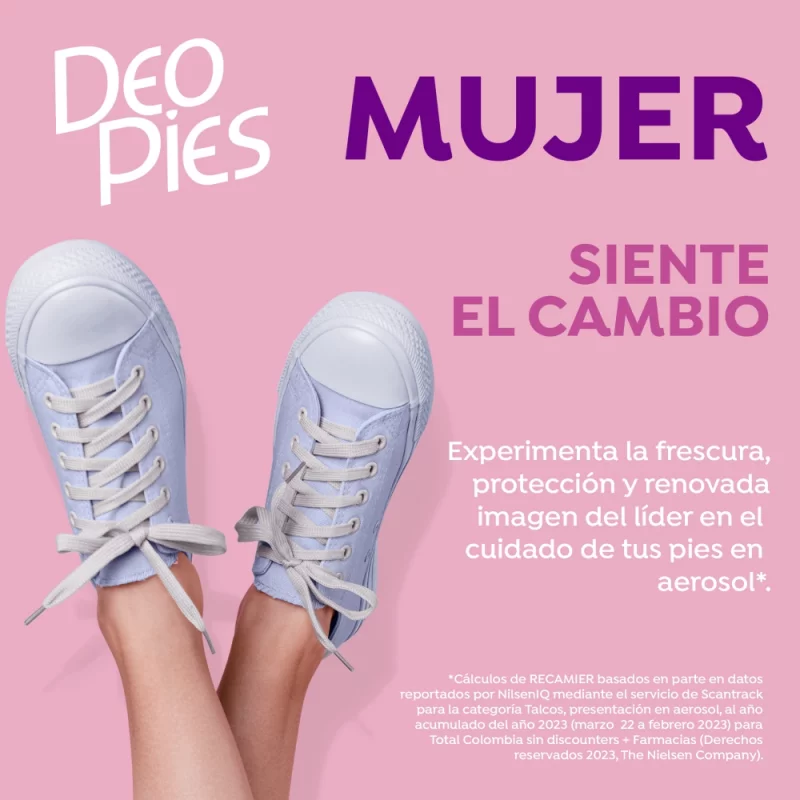 Deo Pies Mujeres x 180 ml 