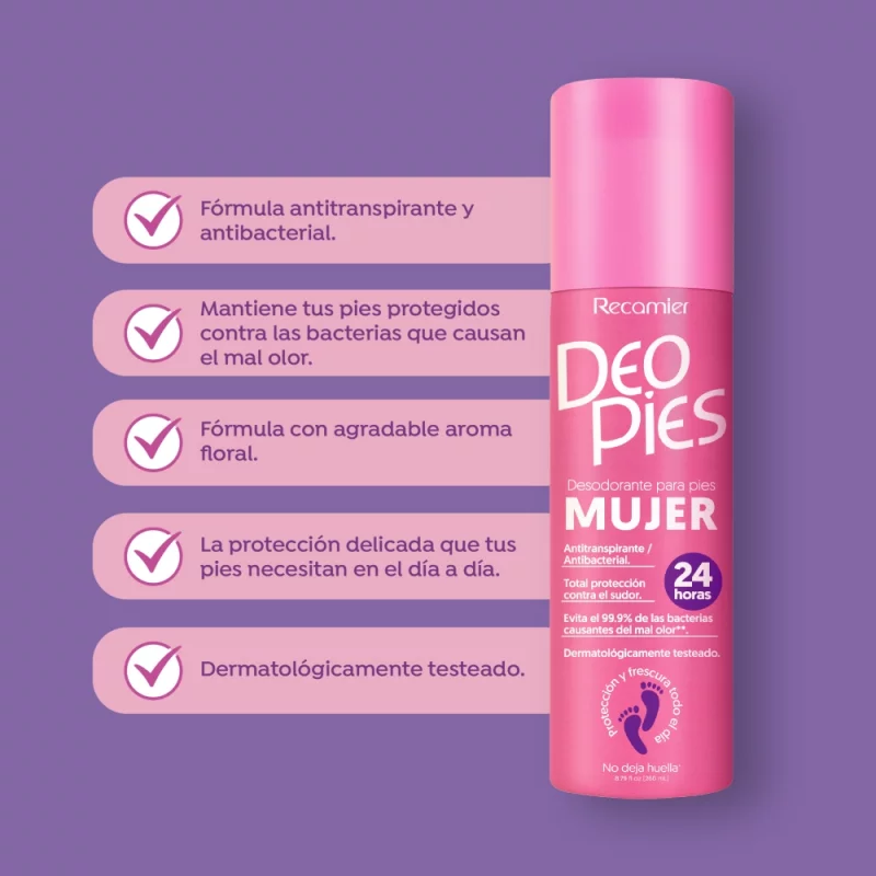 Deo Pies Mujeres x 180 ml 