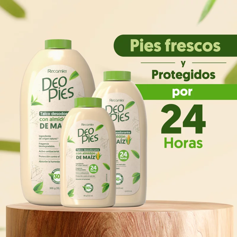 Deo Pies Talcos Super Oferta  Almidon De Maiz x 120 g Gratis 60g