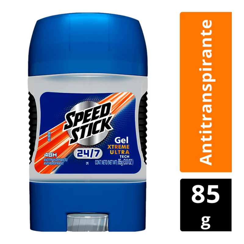 Desodorante Antitranspirante Hombre Speed Stick 24/7 Xtreme Ultra Gel 85 g