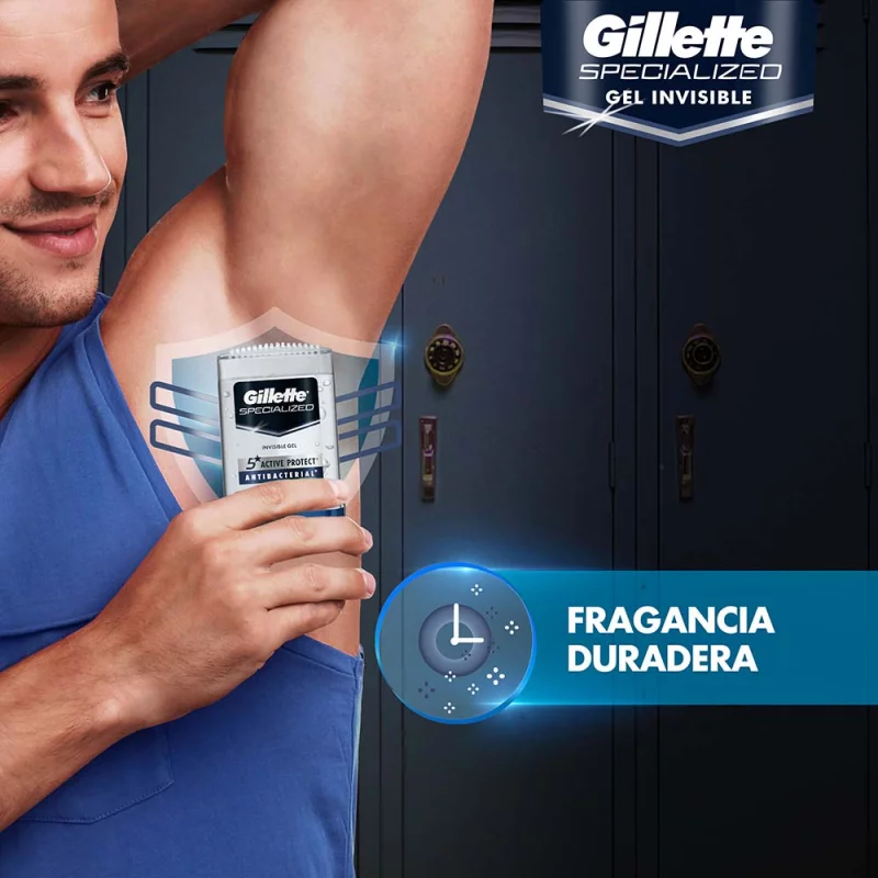 Desodorante Gillette 113 g Antibacterial