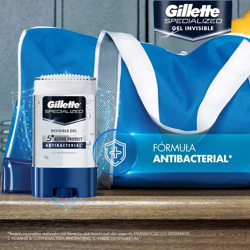 Desodorante Gillette 2X113 g Antibacterial