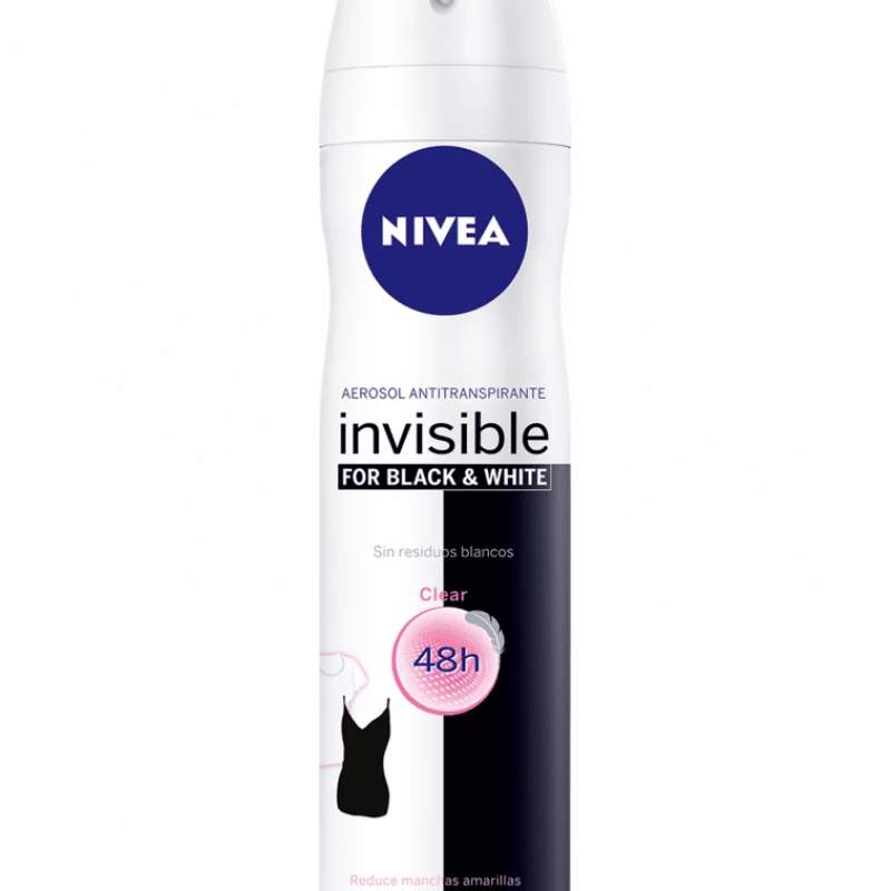 Desodorante Nivea Women Spray Inv.Black&Whi  2X150 ml