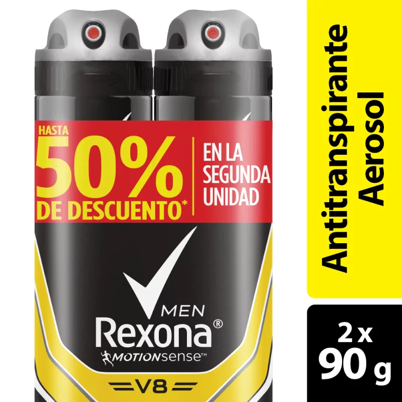 Desodorante Rexona 2X150 ml Aerosol Precio Especial