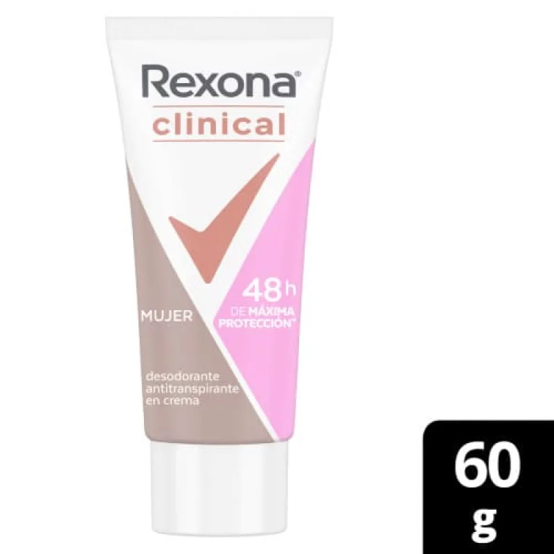 Desodorante Rexona Women Tubo Clinical Classic x 60 g