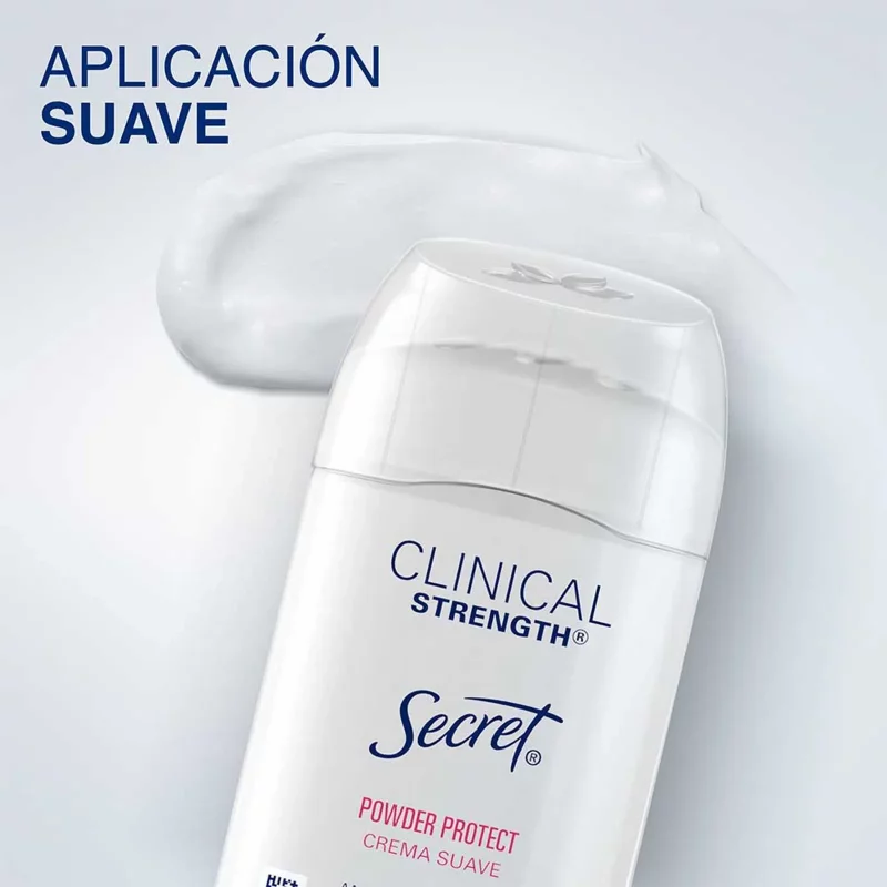 Desodorante Secret Crema Algodon x 45 g