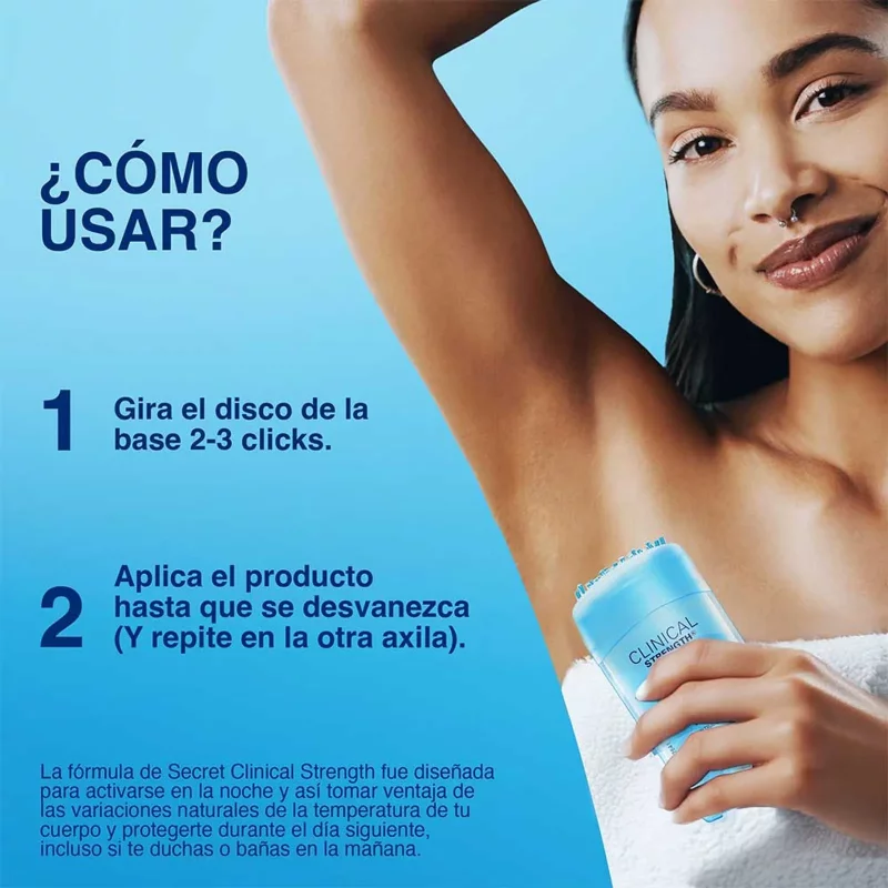 Desodorante Secret Gel Clinical Ph Balanceado x 45 g