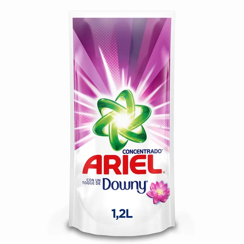 Detergente Ariel Líquido 1200 ml Suavizante Doypack