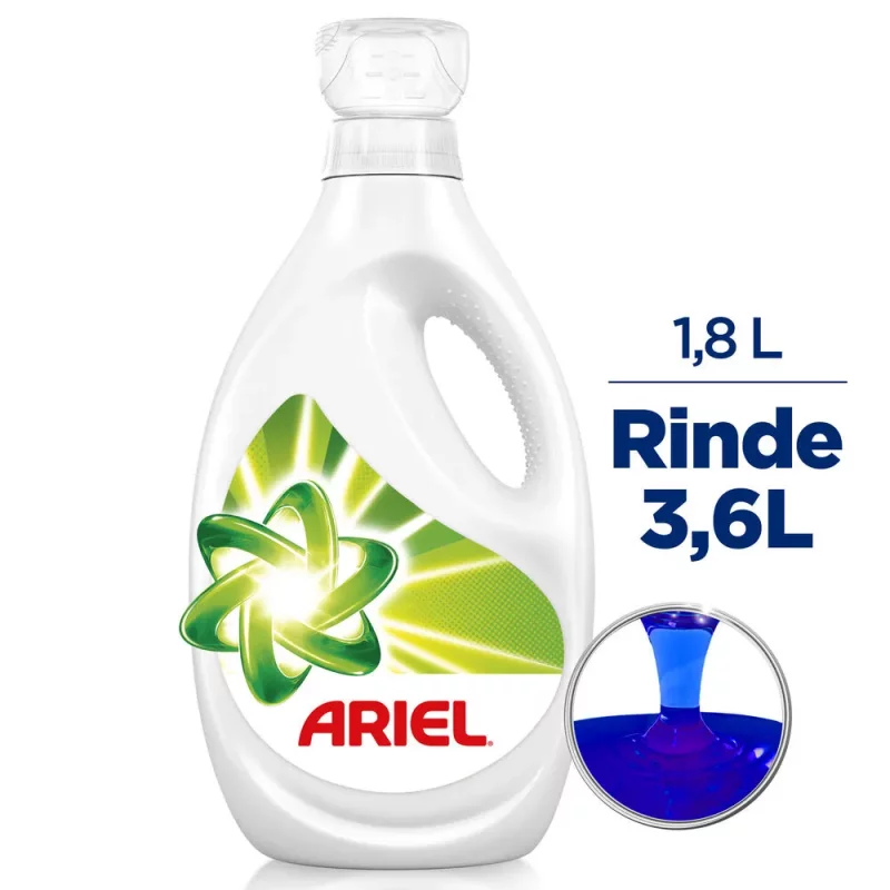 Detergente Ariel Liquido Doble Poder x 1800 ml
