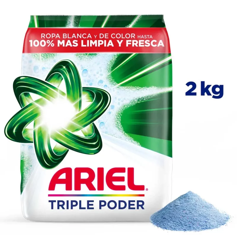 Detergente Ariel Regular en Polvo 2000 g