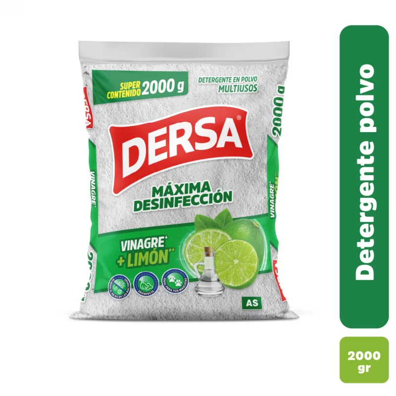 Detergente As Bicarbonato Limón x 2000 g