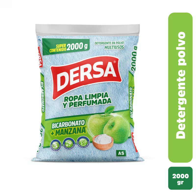 Detergente As Bicarbonato Manzana x 2000 g