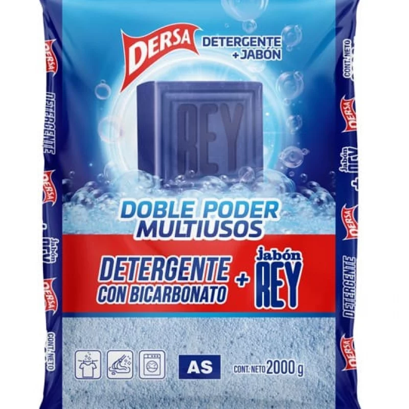 Detergente As Mas Jabón Rey 2000 g