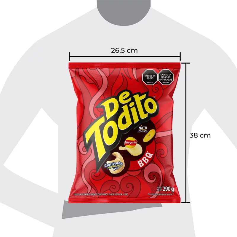 Detodito Margarita BBQ Rojo x 290 g