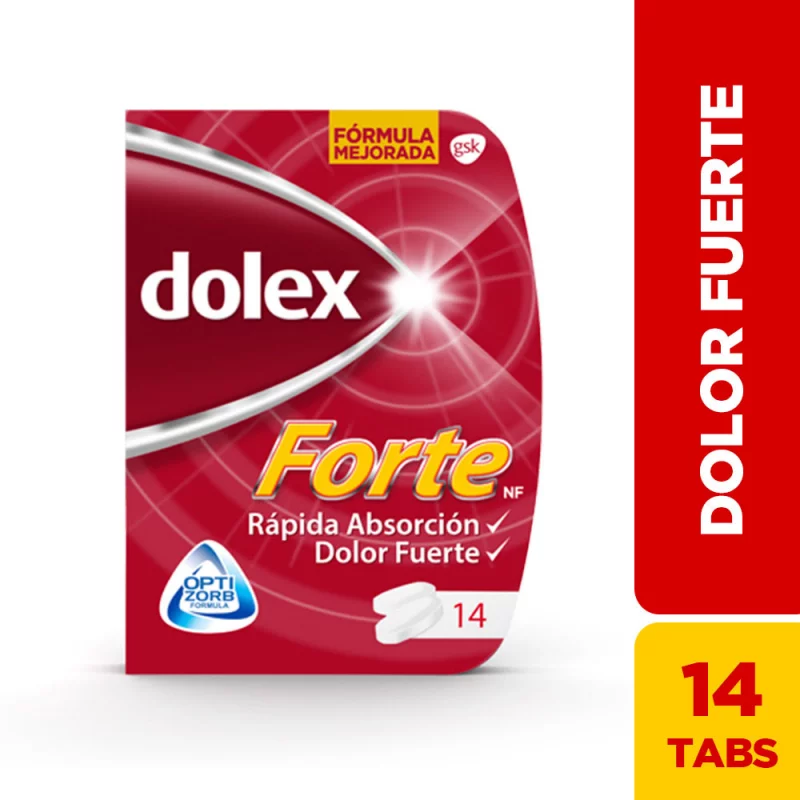 Dolex Forte Optizorb 14 Tabletas