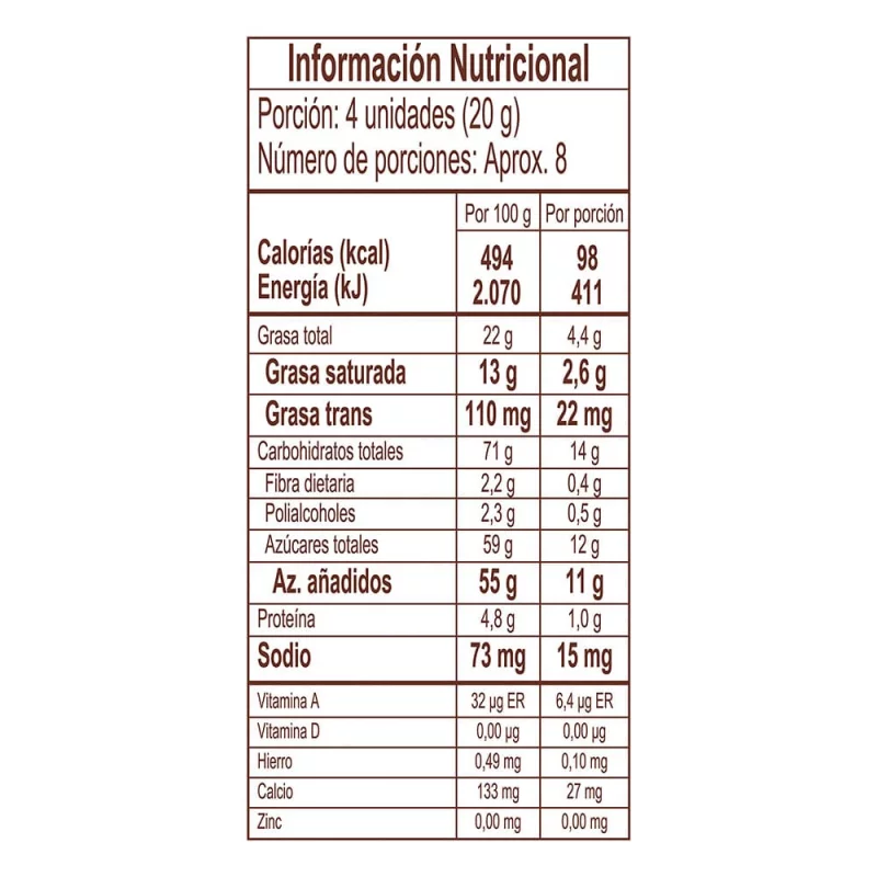 Dulce Choco Break X30 und Tradicional 150 g