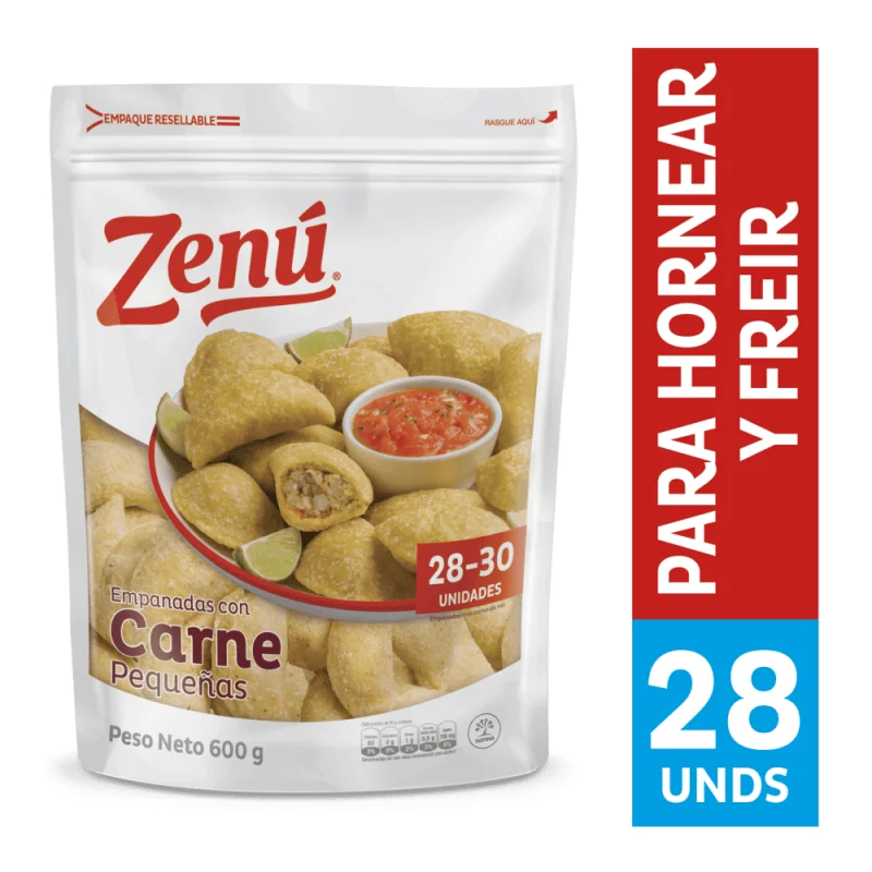 Empanadas De Carne Zenú  X 30 und / 600 g