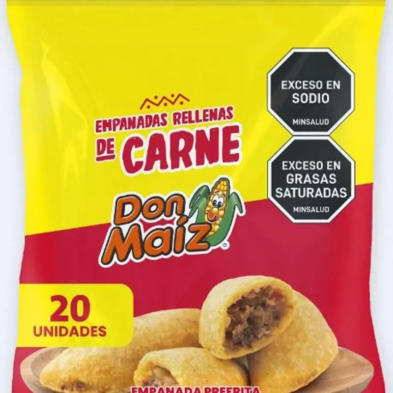 Empanadas Don Maiz Rellenas De Carne x 400 g