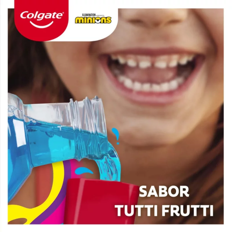 Enjuague Bucal Colgate Plax Kids Minions 250ml