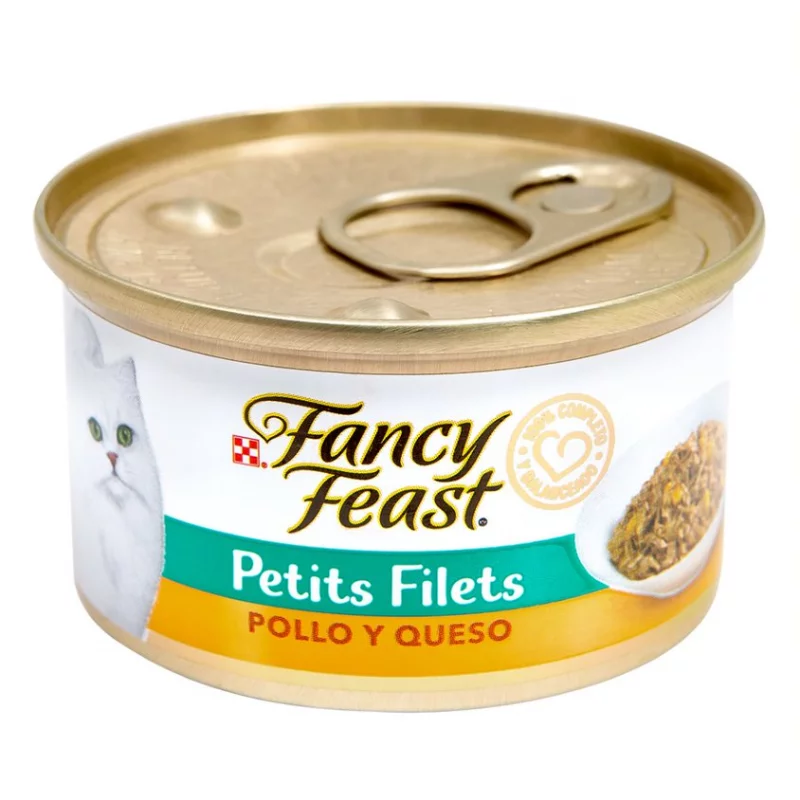 Fancy Feast Petits Filets Pollo Y Queso 85 g