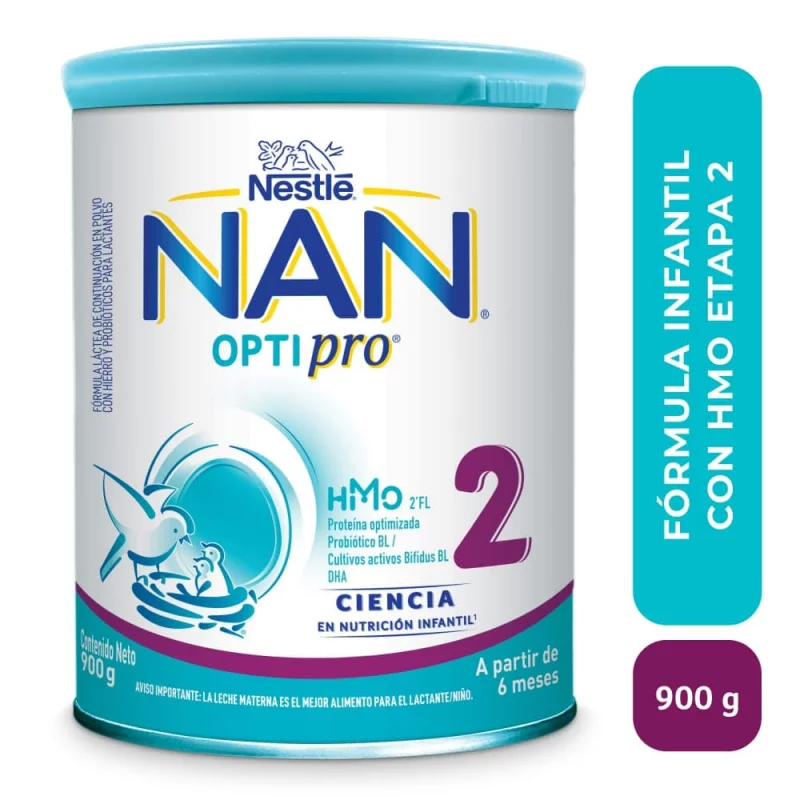 Fórmula infantil Nan Pro 2 x 900 g