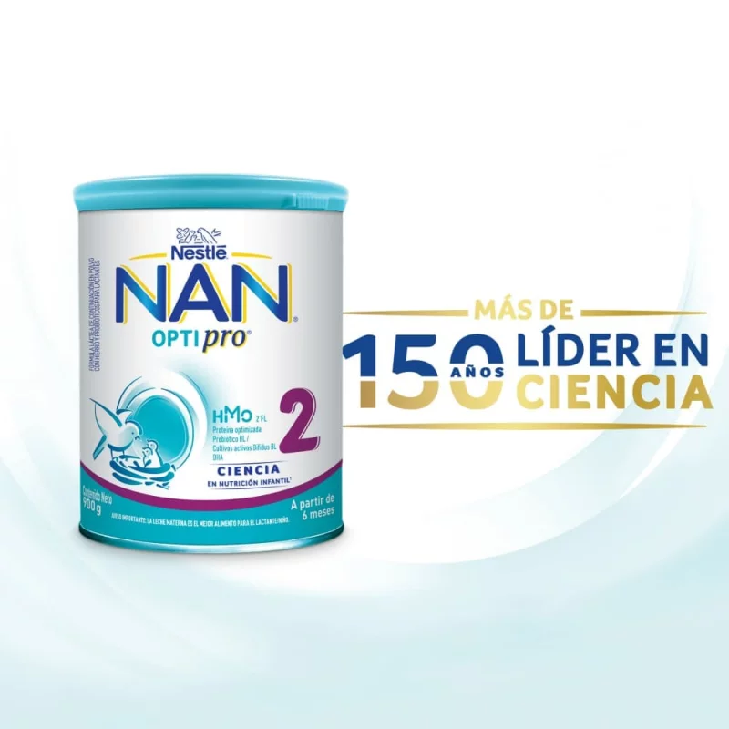Fórmula infantil Nan Pro 2 x 900 g