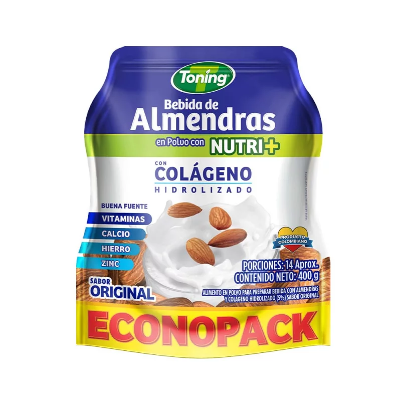 Forza Almendras Toning Original Econopack 400 g