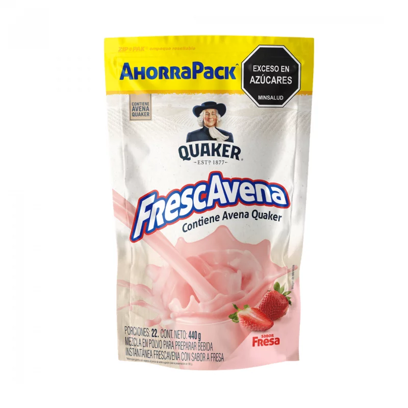 Frescavena Fresa x 440 g Doy Pack
